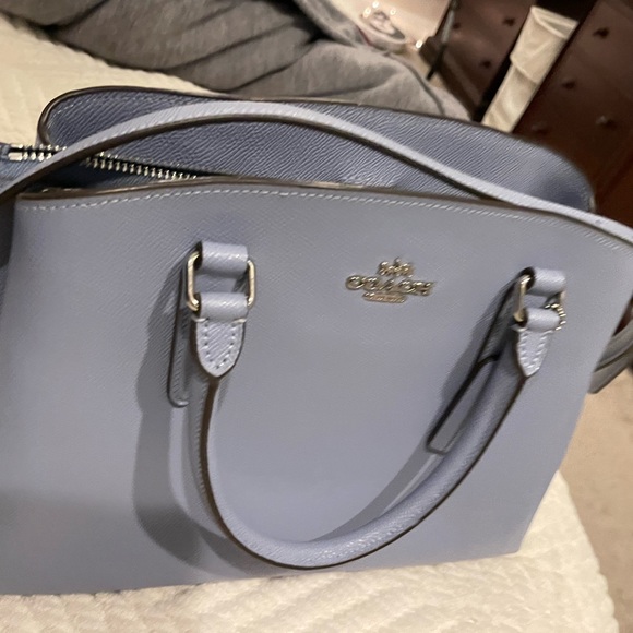 Baby blue Coach F28976 with silver hardware - Picture 5 of 15